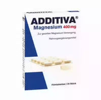 Additiva Magnesium 400 Mg Filmtabletten 60 St