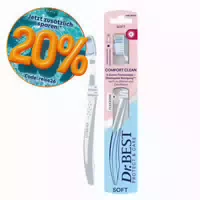 Dr Best Comfort Clean Zahnbürste Soft mit 3 Zonen Technologie Jetzt 20% mit den Code Reise2026 Sparen