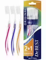 Dr Best Zahnbürste Classic Original Mittel 2 1 Gratis