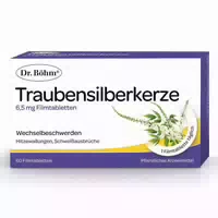 Dr Böhm Traubensilberkerze 6,5 mg 60 st Tabletten