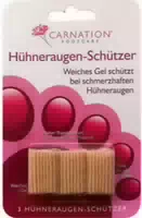 Carnation Hühneraugen Schützer 3 st Verband