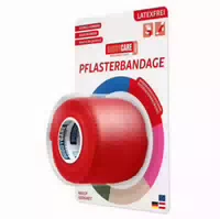Pflasterbandage Latexfrei Buddycare Med Rot