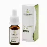 Hanafsan Cbd Öl 10% Hanf Extrakt 30 ml