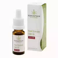 Hanafsan Cbd Öl 15% Hanf Extrakt 10 ml