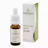 Hanafsan Cbd Öl 2 5% Hanf Extrakt 10 ml