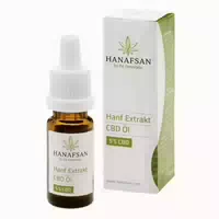 Hanafsan Cbd Öl 5% Hanf Extrakt 10 ml