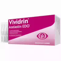 Vividrin Azelastin Edo Akuthilfe Bei Heuschnupfen Und Allergien 20x0 6 Ml Augentropfen