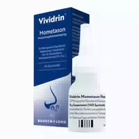 Vividrin Mometason Heuschnupfennasenspray Bei Starken Allergischen Beschwerden 18 G Nasenspray