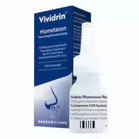 Vividrin Mometason Heuschnupfennasenspray bei Starken Allergischen Beschwerden 18 g Nasenspray