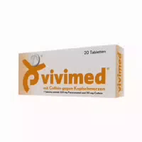 Vivimed N gegen Fieber und Kopfschmerzen, Schmerztabletten mit Paracetamol 20 st Tabletten