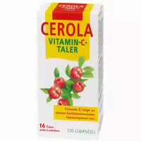 Cerola Vitamin C Taler Grandel 16 Stück