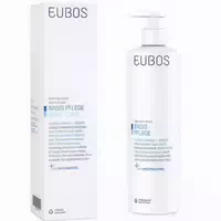 Eubos Flüssig Blau mit Dosierpumpe Unparfümiert 400 ml Flüssigkeit