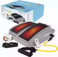 Dr Hos Motionciser Fußmassagegerät 3 Tlg mit Wärmefunktion & Fernbedienung