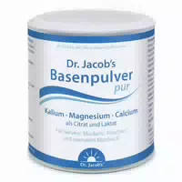 Dr Jacobs Basenpulver Pur Citrat Laktat Mineralstoffe Kalium Magnesium Calcium