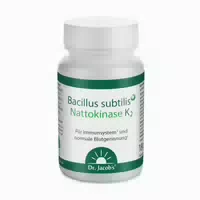 Dr Jacobs Bacillus Subtilis Plus Nattokinase Enzym Vitamin K2 Vegan