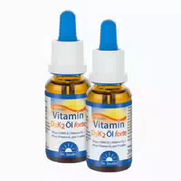 Doppelpack Vitamin D3k2 Öl Dr Jacobs 2x20 Ml