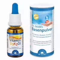 Dr Jacobs Vitamin D3 K2 Öl Dr Jacobs Basenpulver Original