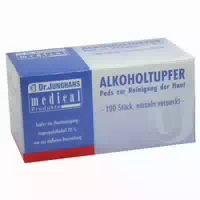 Dr Junghans Alkoholtupfer 3 X 6 Cm Steril