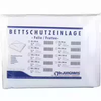 Dr Junghans Bettschutzeinlage 100x200cm Folie Frottee