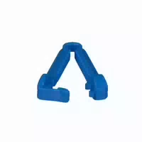Katheter Klemme Blau Unsteril
