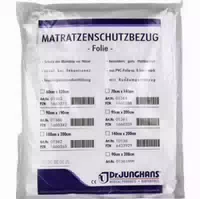 Matratzen Schutzbezug Folie 0,1mm 70x140cm Weiß