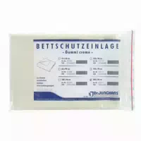 Bettschutzeinlage Gummi 90x200 Cm Creme
