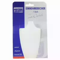 Einnehmebecher O Griff Deckel 12mm Milch 1 St