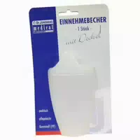 Einnehmebecher O Griff Deckel 12mm Milch 1 st