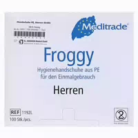 Handschuhe Einmal Polyethylen Herren 100 St