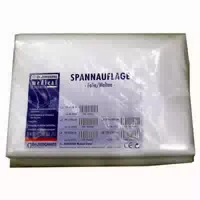 Molton Spannauflage 100x200 Cm Mit Folie Einseitig