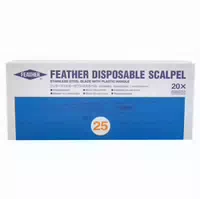 Skalpell Einmal Figur 25 Feather 20 St