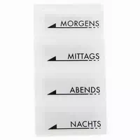 Tablettendose Mo Mi Ab Na M Blindenschri 1 St