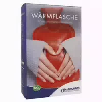 Wärmflasche Mit Flauschbezug Borde 1,5 L