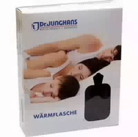 Wärmflasche mit Bezug Blau