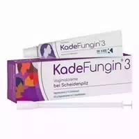Kadefungin 3 Kombi Packung Vaginaltabletten Und Creme Zur Behandlung Von Scheidenpilz In 3 Tagen