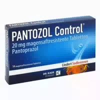 Pantozol Control 20mg 14 st Tabletten Magensaftresistent
