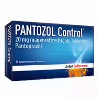 Pantozol Control 20 mg Magensaftresistente Tabletten zur Kurzzeitigen Behandlung von Refluxsymptomen Z B Sodbrennen, Saures Aufstoßen bei Erwachsenen