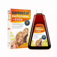 Sanostol Multivitamine Eisen 460 ml Saft