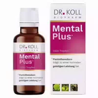 Mental Plus Dr Koll Gemmo Komplex Pantothensäure Tropfen 50 Ml