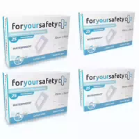 Dr Kuechler Medical Großpaket Duschpflaster, Wundpflaster, Wasserfest, Steril 10cm X 15cm