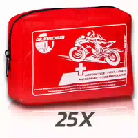 Dr Kuechler Medical Motorrad Verbandskasten, Mini Erste Hilfe Set