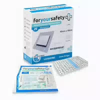 Dr Kuechler Medical Wundpflaster 10x10 cm Wasserfest 25 st
