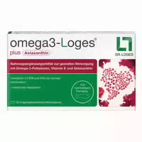 Omega 3 Loges Plus Astaxanthin 60 St Kapseln