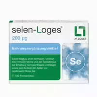 Selen Loges 200µg Pflanzlich 120 St Filmtabletten