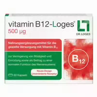 Vitamin B12 Loges 500 Μg 180 St Kapseln