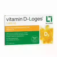 Vitamin D Loges 5 600 I E 30 st Kautabletten