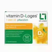 Vitamin D Loges 7 000 I E Pflanzlich 90 St