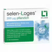 Selen Loges 200µg Pflanzlich 60 St Filmtabletten