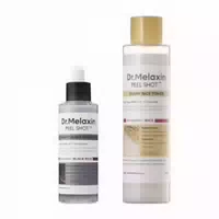 Dr Melaxin Peel Shot Exfoliating Black Rice Ampoule 80ml 1ea & Melting Cleanser 150ml 1ea Set