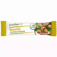 Dr Munzinger Fruchtschnitte Mandel Schokoliert 40 G